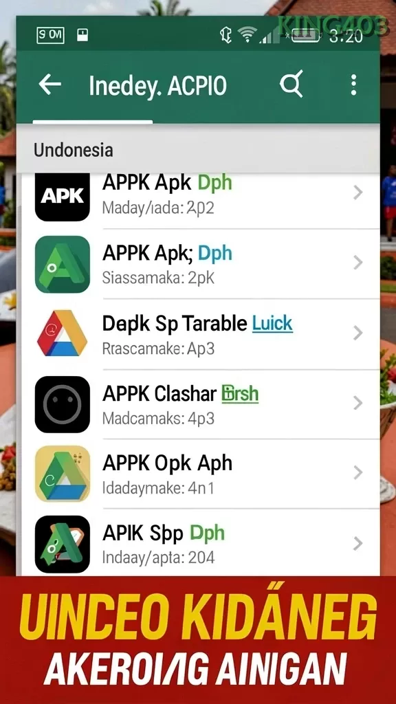Pratinjau antarmuka king403 — aplikasi APK resmi Android v2.5.6